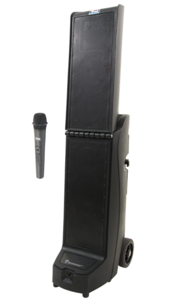 BIGFOOT 3 PRO,BATTERY POWERED PA SYSTEM W/BLUETOOTH & ANCHORLINK 4 WIRELESS MIC CAPACITY